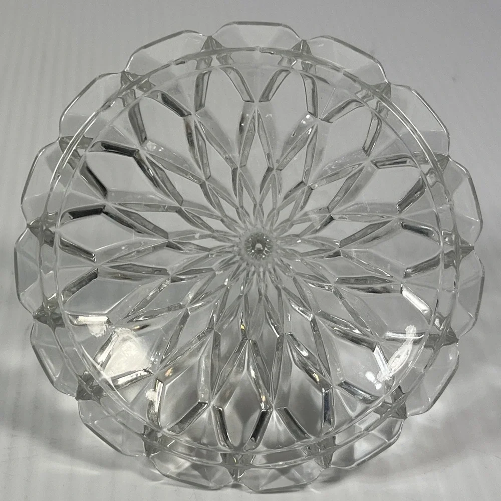 Famous Hersheys Kiss Crystal Candy Dish Clear